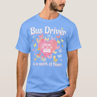 Cute Bus Driver Pillow T-Shirt