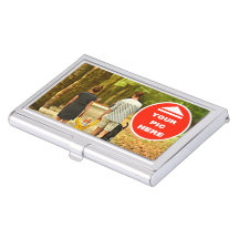 Cute! Business Card Holder - Personalized 
