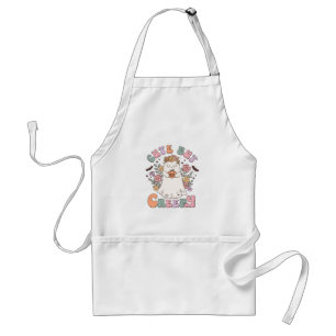 Cute But Creepy Halloween Adult Apron