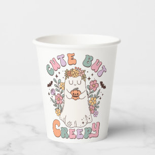 Cute But Creepy Halloween Paper Cups