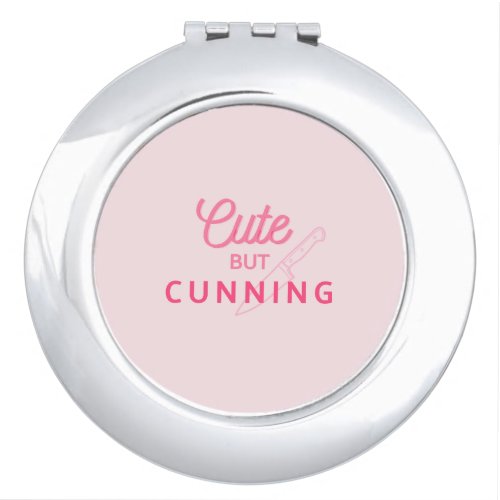 Cute but Cunning  Compact Mirror