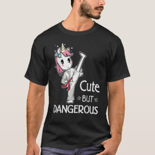 Cute but Dangerous Brazilian Jiu Jitsu Red Belt Un T-Shirt