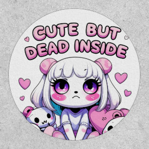 Cute But Dead Inside Aesthetic Patch – Pastel Goth