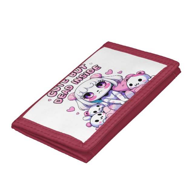 Cute but Dead Inside Aesthetic Photo Wallet – Past (Bottom)