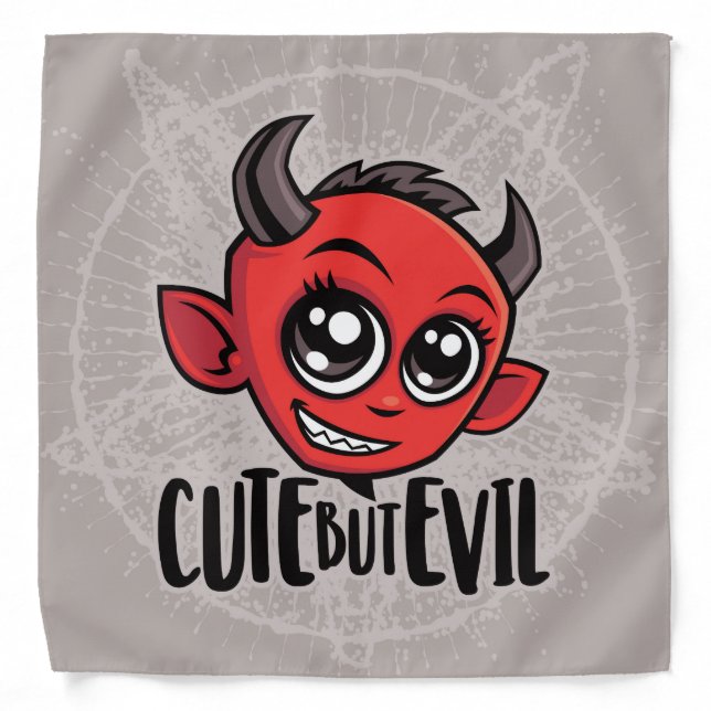 Cute But Evil Bandana (Front)