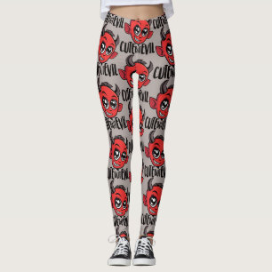 Cute But Evil Leggings