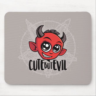 Cute But Evil Mouse Pad