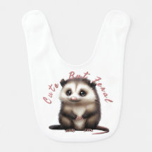 Cute but feral baby bib! 