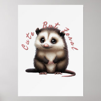 Cute but feral wall art holder