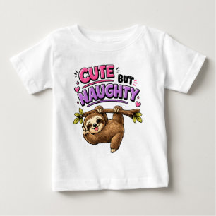 Cute but naughty sloth baby T-Shirt