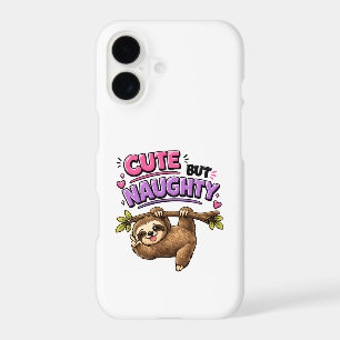 Cute but naughty sloth iPhone 17 case