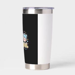 Cute But Powerful Kawaii Girl Aesthetic Insulated Tumbler