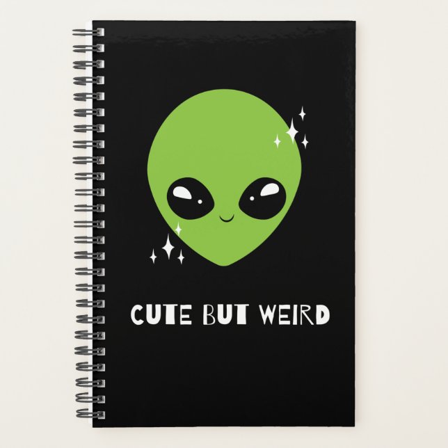 Cute but weird alien planner (Front)