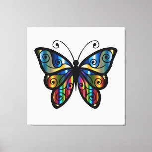 Cute Butterfly Canvas Print