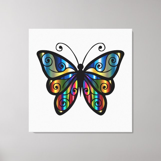 Cute Butterfly  Canvas Print (Front)