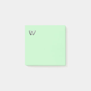 Cute Butterfly design light green Post-it Notes
