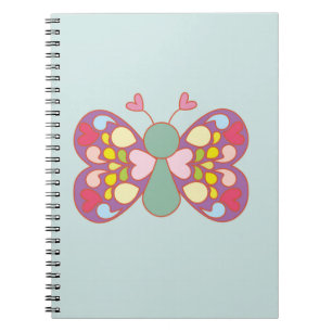 Cute butterfly notebook