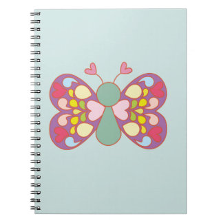 Cute butterfly notebook