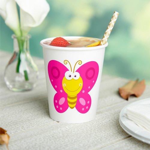 Cute Butterfly Paper Cups