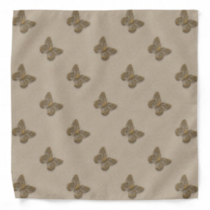 Cute Butterfly Pattern Bandana