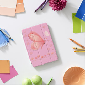 Cute Butterfly Pink iPad Mini Case