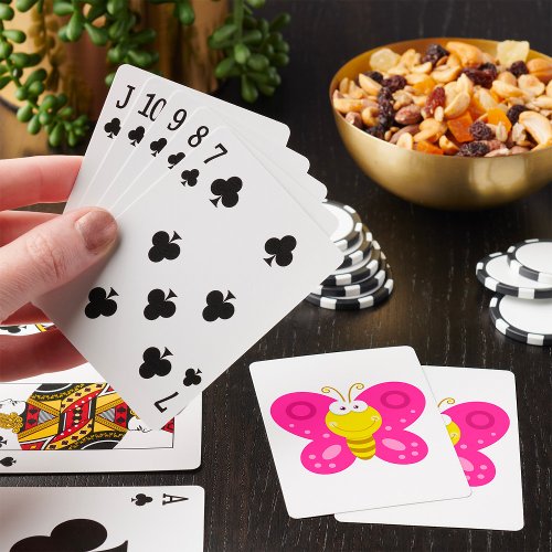 Cute Butterfly Playing Cards