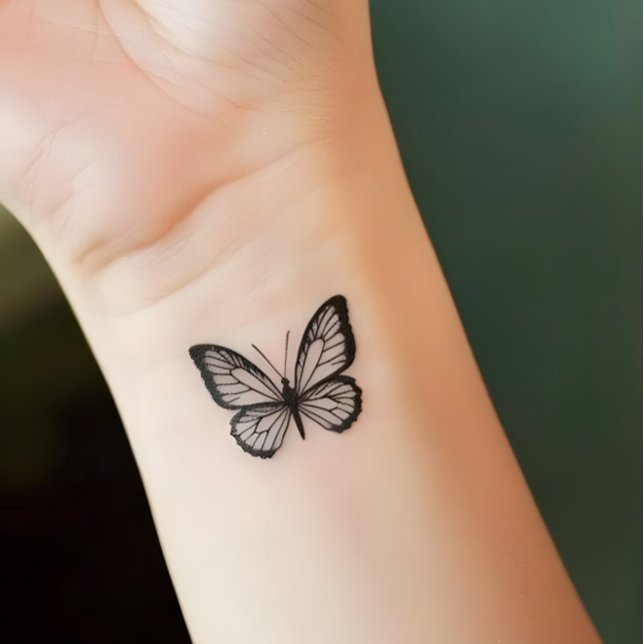 Cute Butterfly Sheet Minimal Aesthetic  Temporary Tattoos (Creator Uploaded)
