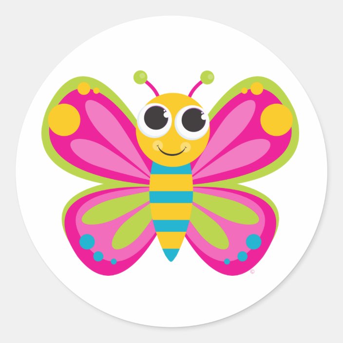 Cute Butterfly Stickers