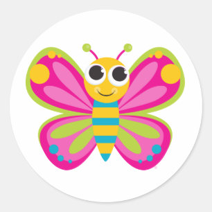 Cute Butterfly Stickers