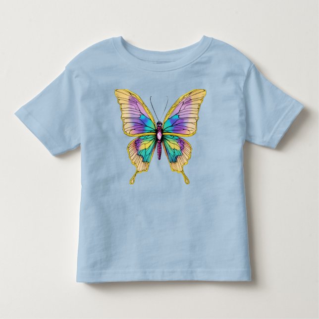 Cute Butterfly  T-Shirt (Front)