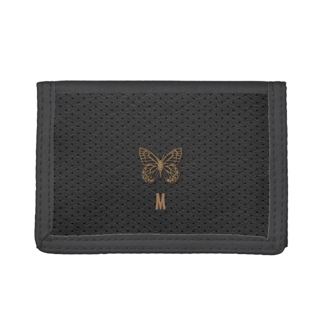 Cute Butterfly Trifold Wallet (Front)