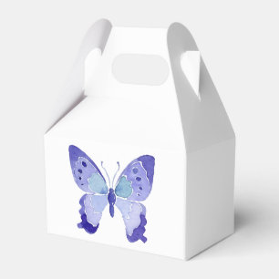 Cute Butterfly Watercolor Butterflies Wedding Favor Boxes