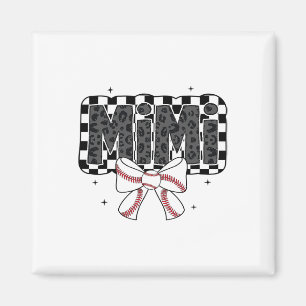 Cute Bysebyll Mimi Byllpark Coquette Bow Grandma M Magnet