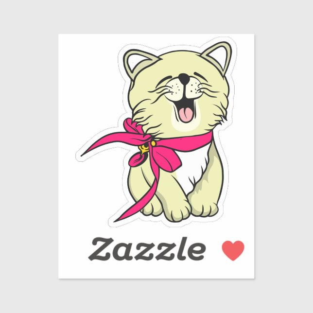 Cute ca sticker (Sheet)