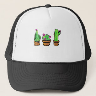 Cute Cactus cacti succulents southwestern Trucker Hat