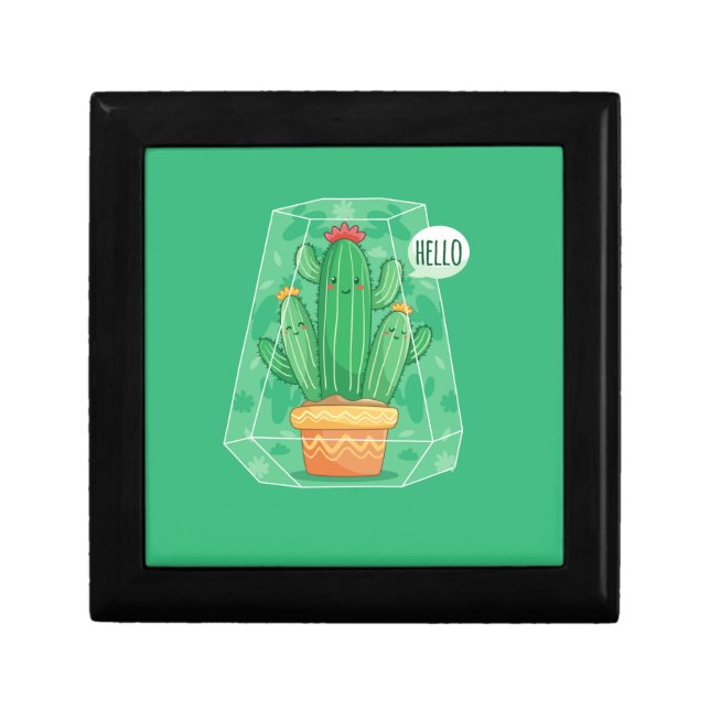 cute Cactus Gift Box (Front)