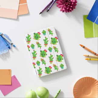 Cute Cactus, Green Cactus, Cactus Pattern iPad Mini Cover
