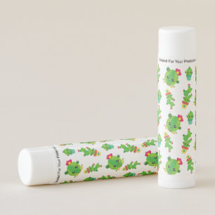 Cute Cactus, Green Cactus, Cactus Pattern Lip Balm