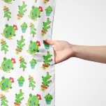 Cute Cactus, Green Cactus, Cactus Pattern Scarf<br><div class="desc">Cute,  fun and adorable pattern with green cactuses. Modern and trendy gift,  perfect for the cactus lover in your life.</div>