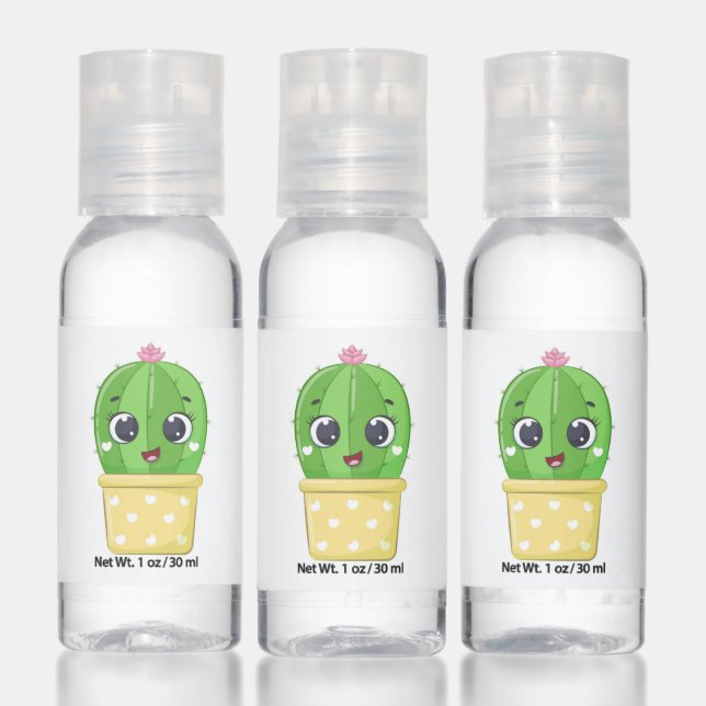 Cute Cactus Hand Sanitizer (Set)