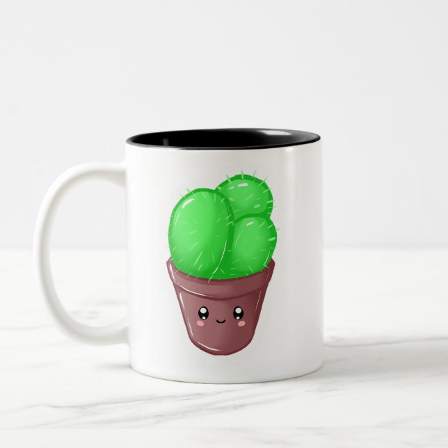 Cute cactus mug (Left)