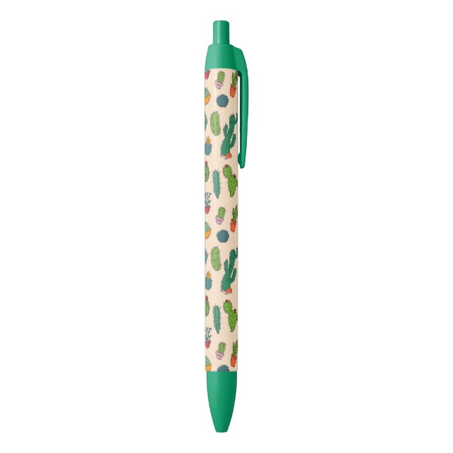 Cute Cactus Standing Pattern Pen (Bottom (Vertical))