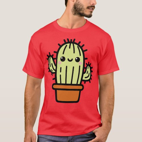 Cute Cactus T_Shirt