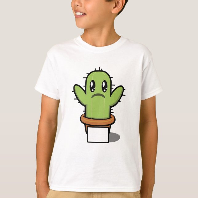 Cute Cactus T-Shirt (Front)