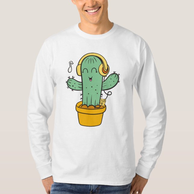 cute cactus T-Shirt (Front)