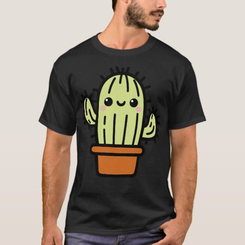Cute Cactus T_Shirt