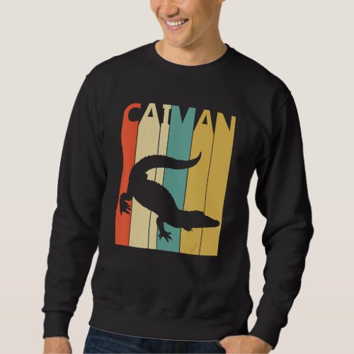 Cute Caiman Animal Sweatshirt