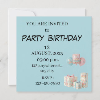 Cute Cake and Cupcakes Card