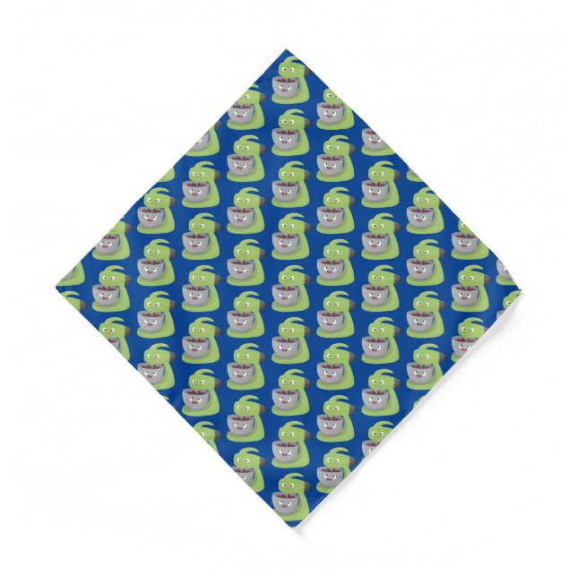 Cute cake mixer kitchen appliance cartoon bandana (Front)