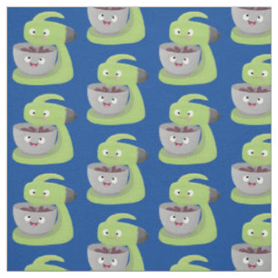 Cute cake mixer kitchen appliance cartoon fabric